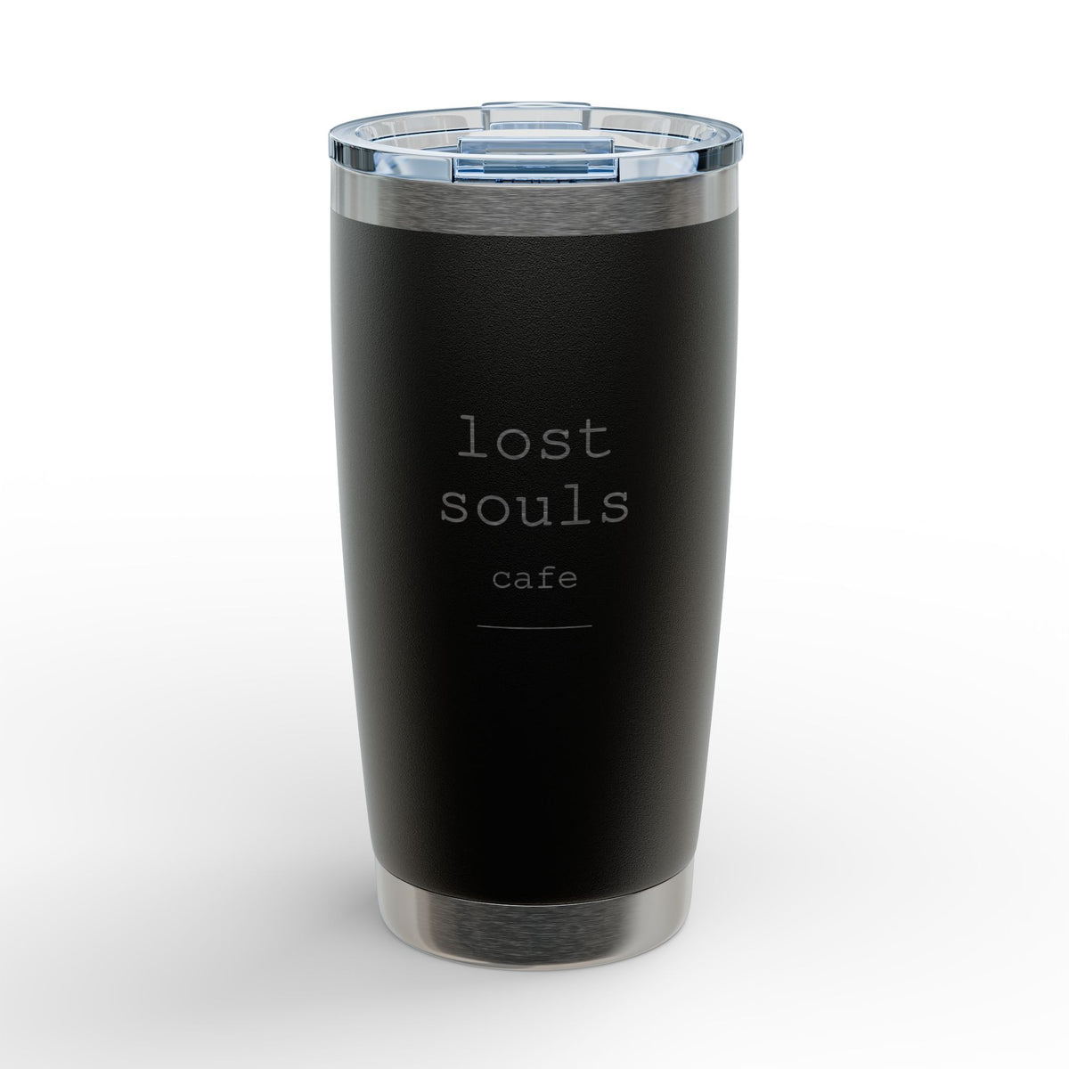 20oz Tumbler – Lost Souls Cafe Engraved Coffee Travel Cup