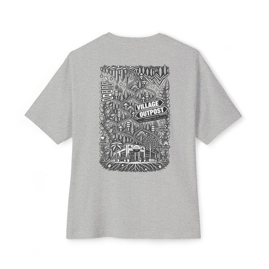 Village Outpost - Oversized Unisex Tee