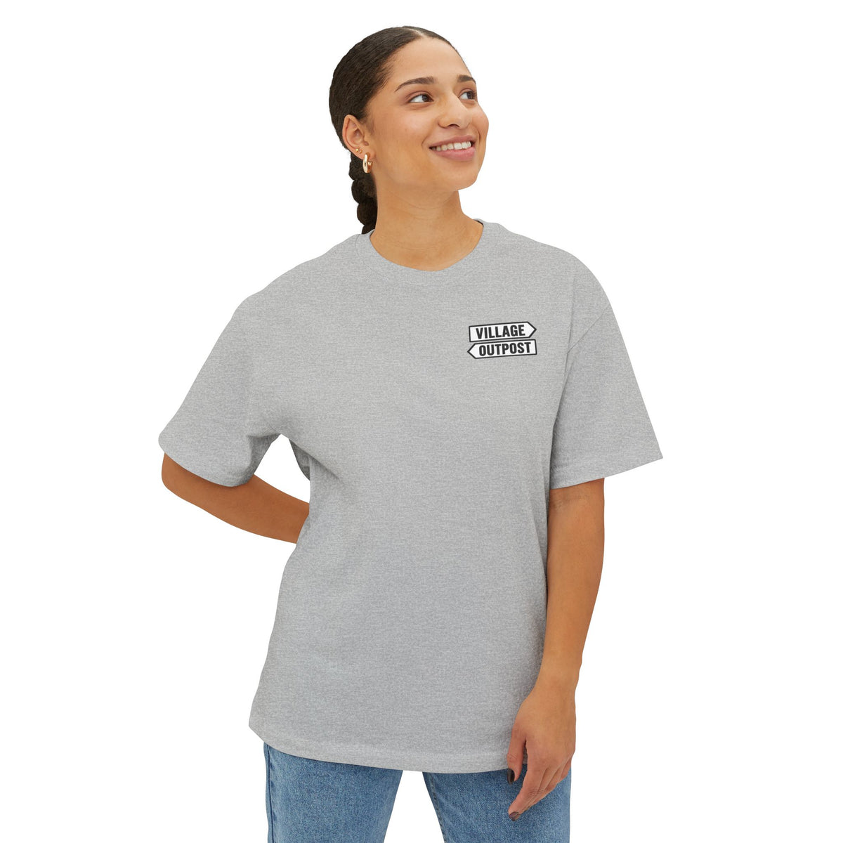 Village Outpost - Oversized Unisex Tee